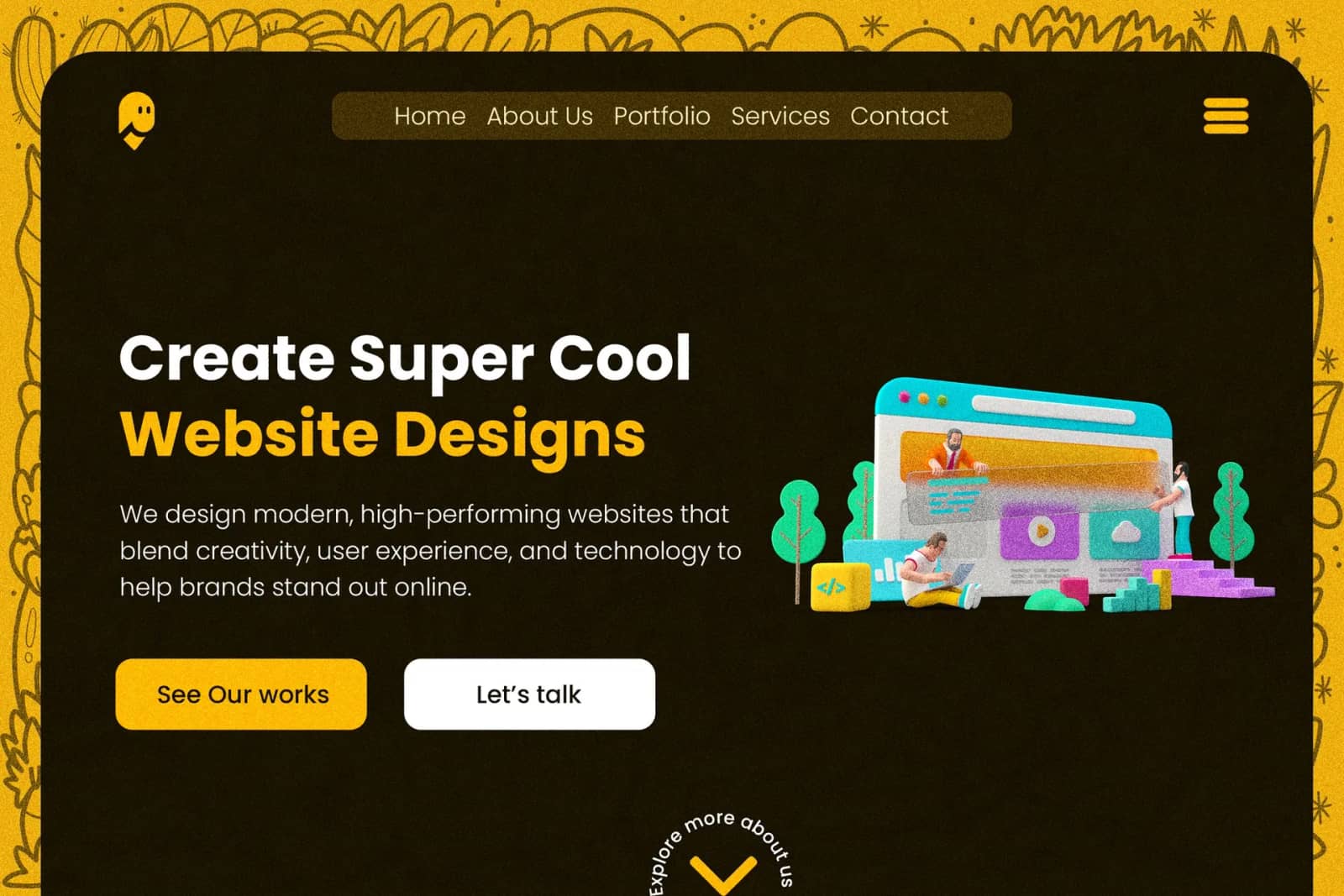 Website Development illustration