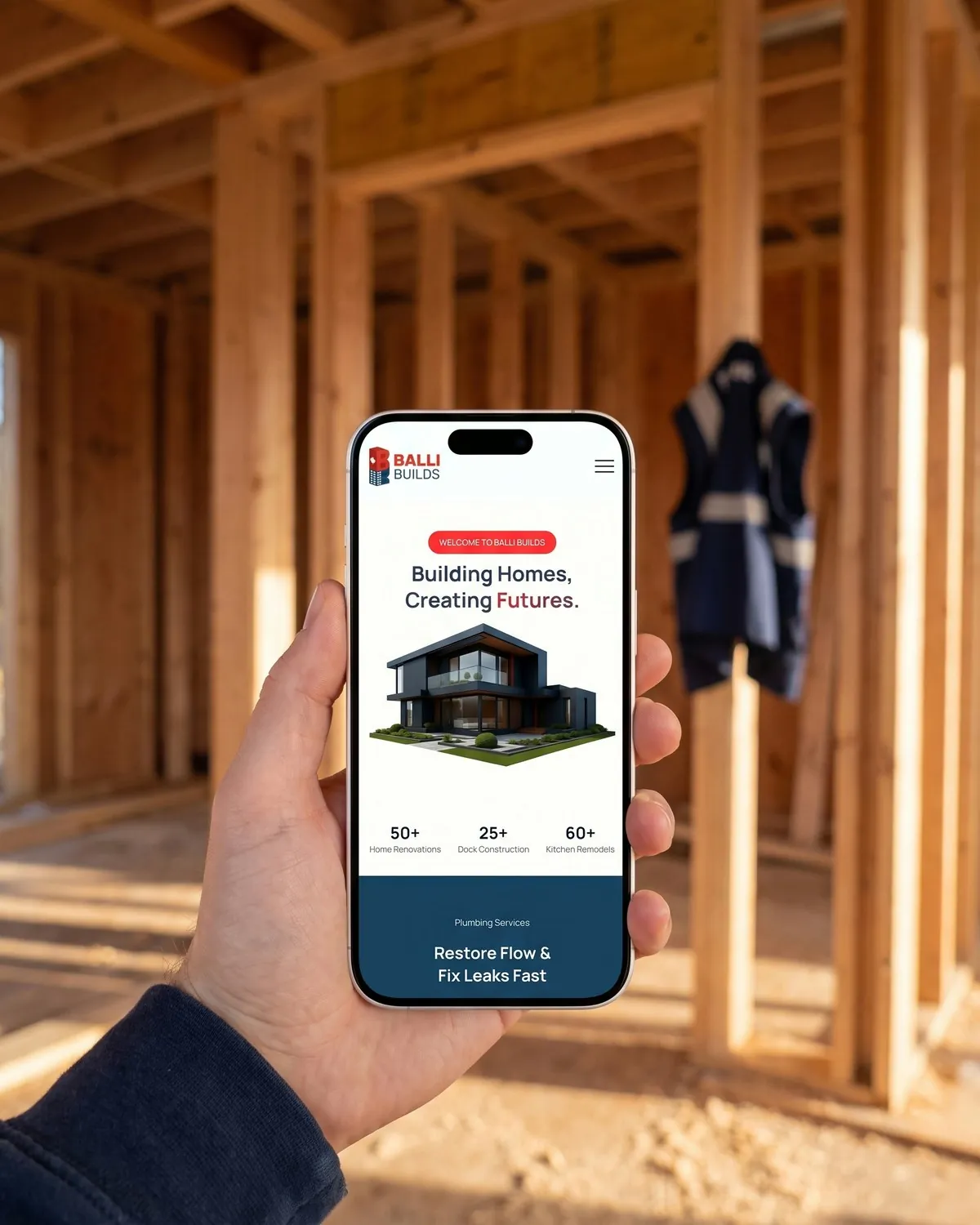 Balli Builds on mobile